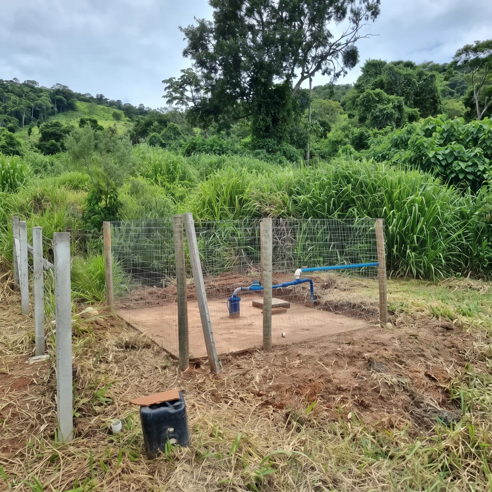 Vistoria técnica de poço tubular profundo para outorga de captação de água subterrânea